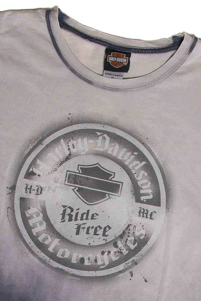 Recycled Rock Hill Harley Davidson Long Sleeve T-Shirt