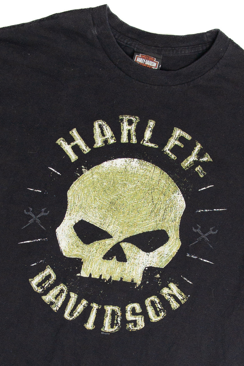 Recycled Cherokee North Carolina Harley Davidson T-Shirt