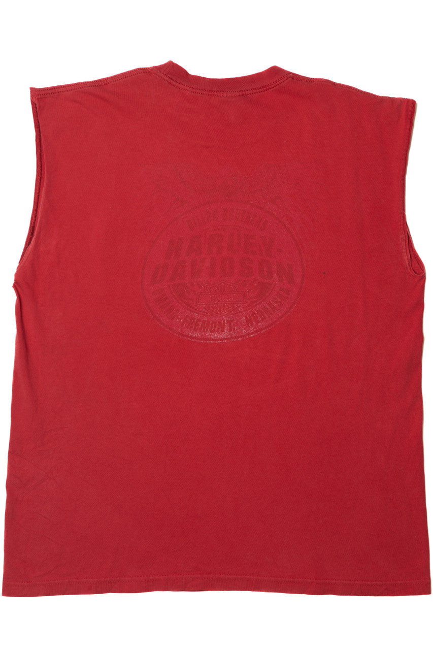 Harley Davidson Nebraska Cut-Off Tank Top T-Shirt