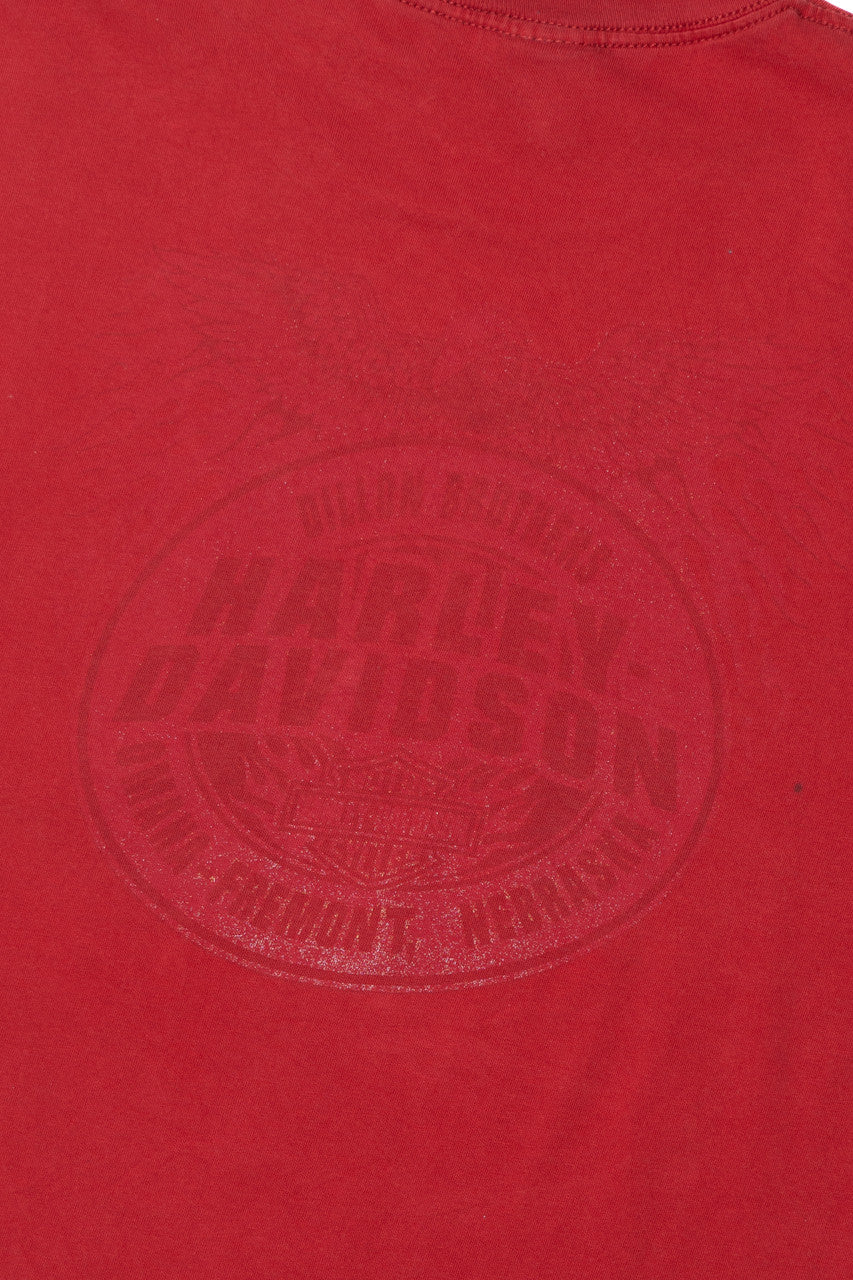 Harley Davidson Nebraska Cut-Off Tank Top T-Shirt