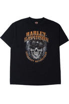 Harley Davidson Grand Cayman Skull & Iguana T-Shirt