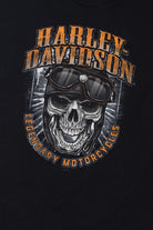 Harley Davidson Grand Cayman Skull & Iguana T-Shirt