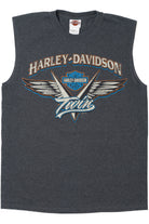 Harley Davidson Clinton, Iowa Sleeveless Tank Top T-Shirt
