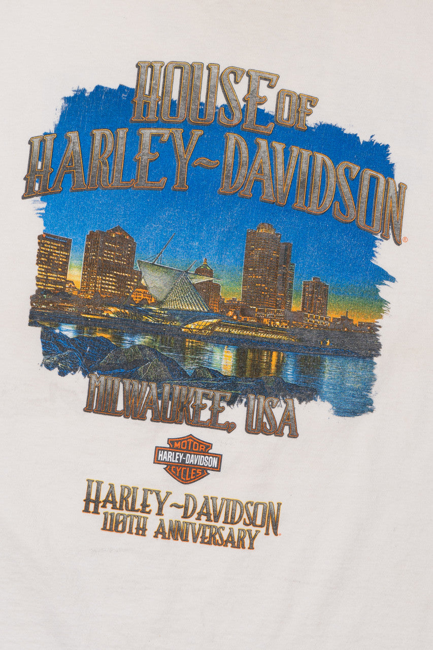 "House Of Harley Davidson" Milwaukee, USA 110th Anniversary T-Shirt