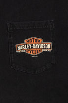 Harley Davidson Daytona Beach, FL Pocket Sleeveless Tank Top T-Shirt