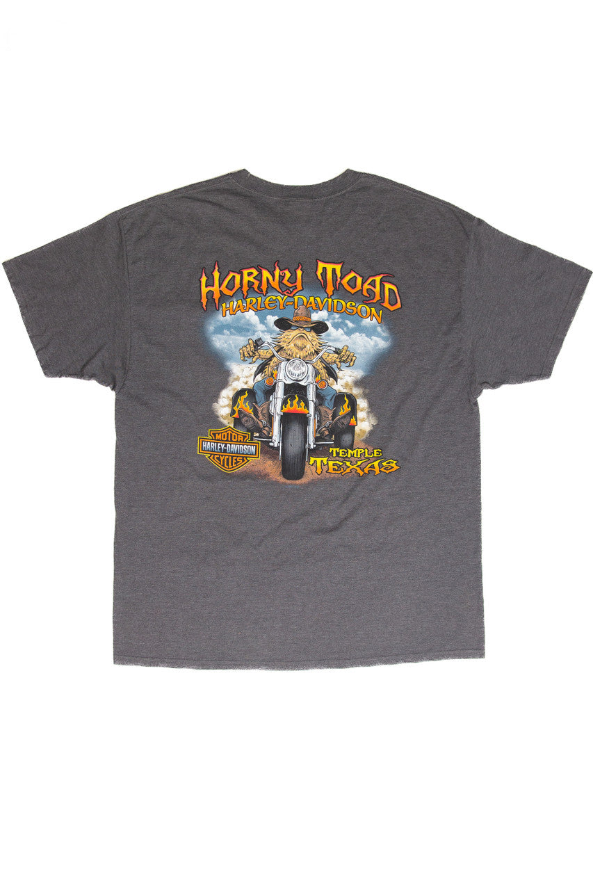 Harley Davidson Temple TX Horny Toad T-Shirt