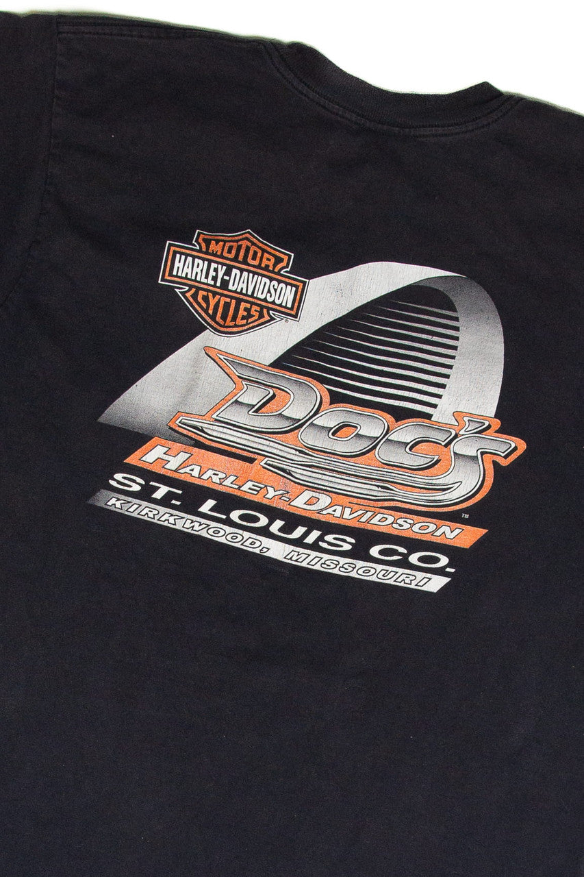 Harley Davidson Doc's St. Louis Co. T-Shirt (2008)