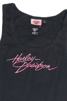 Vintage Harley Davidson Embroidered Tank Top