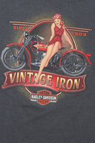 Harley Davidson "Vintage Iron" Pin-Up T-Shirt