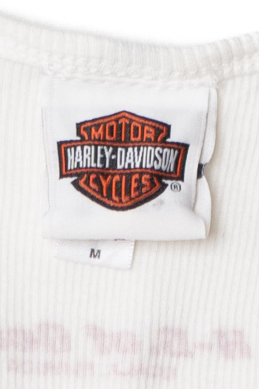  Harley Davidson "USA" Americana Star Ribbed Tank Top