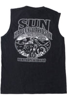  Harley Davidson "Sun" "Denver, Colorado" Pocket Sleeveless Muscle T-Shirt