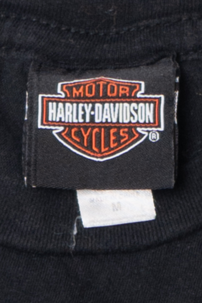  Harley Davidson "Sun" "Denver, Colorado" Pocket Sleeveless Muscle T-Shirt