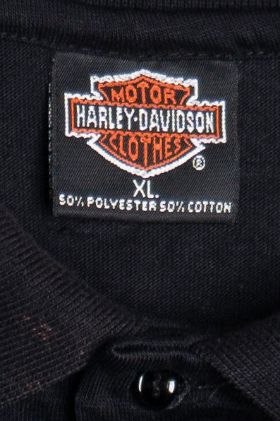 Vintage 1994 Harley Davidson Sturgis "Black Hills Motorcycle Rally" Polo