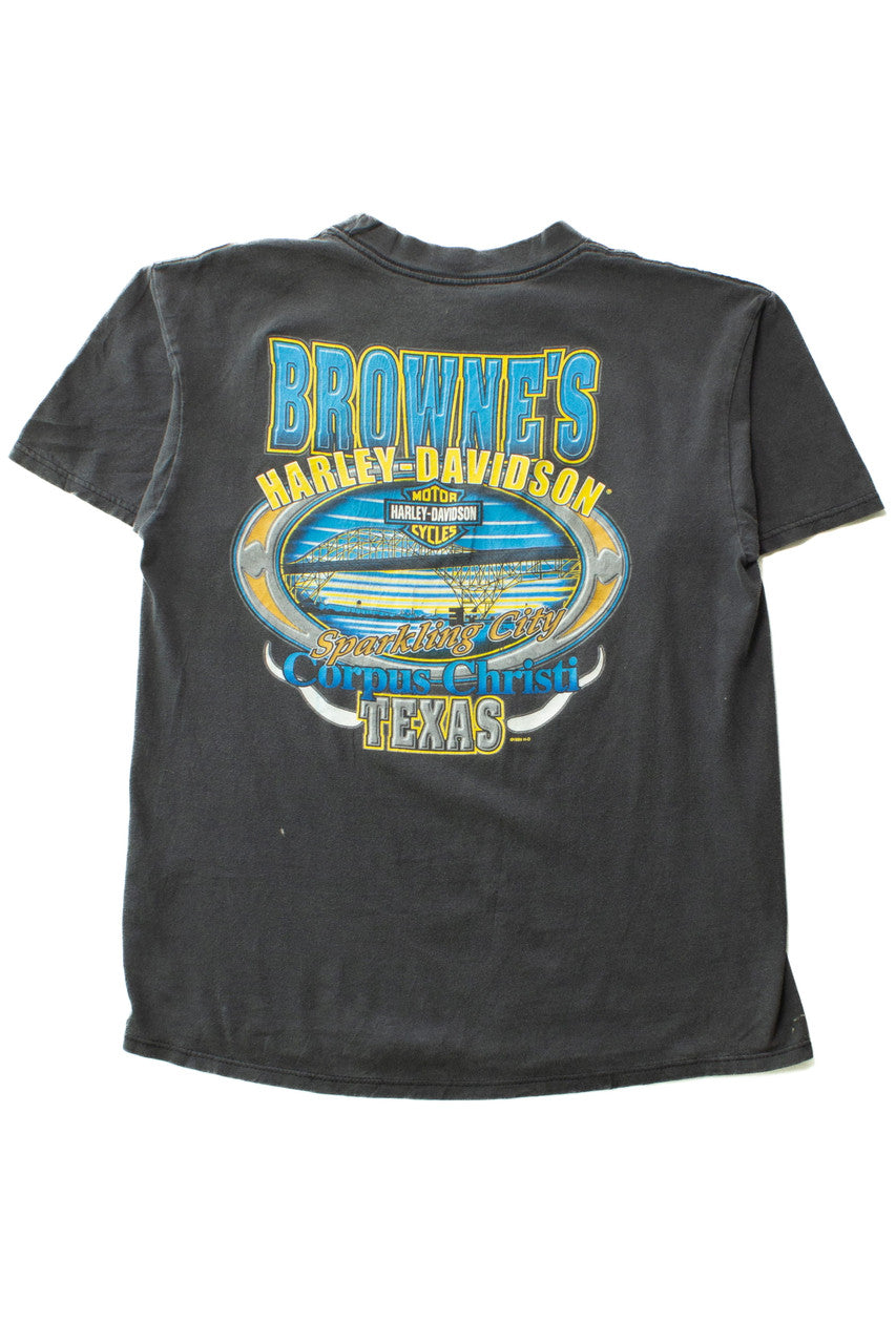 Vintage American Classic Reflections Harley Davidson T-Shirt (1998)