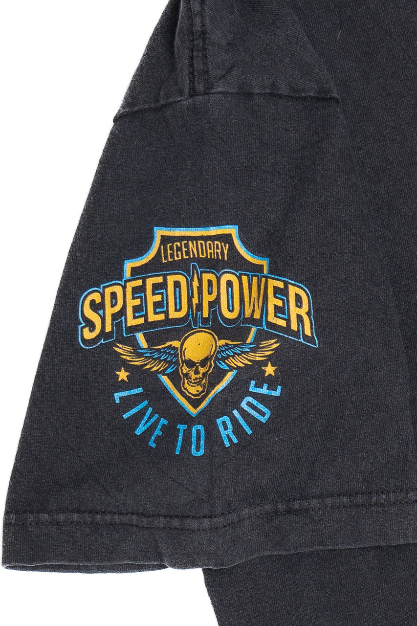 "Live To Ride" Lake Geneva, WI Harley Davidson T-Shirt