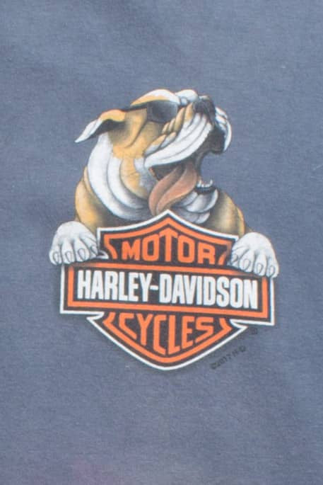 Bulldog Baxter's Harley Davidson T-Shirt