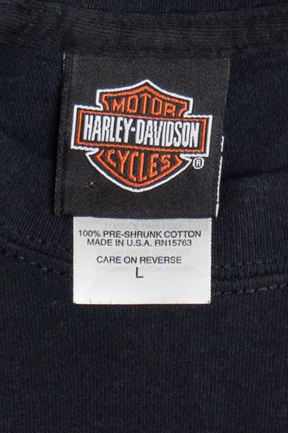 "Buddy Stubbs Motorcycle Collection" Harley Davidson Long Sleeve T-Shirt