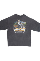 Harley Davidson Wildcat "Let Freedom Roar" Flame Sleeves T-Shirt