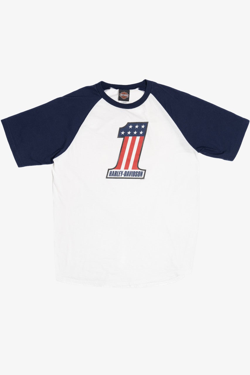 Harley Davidson "Marion, IN" Raglan T-Shirt