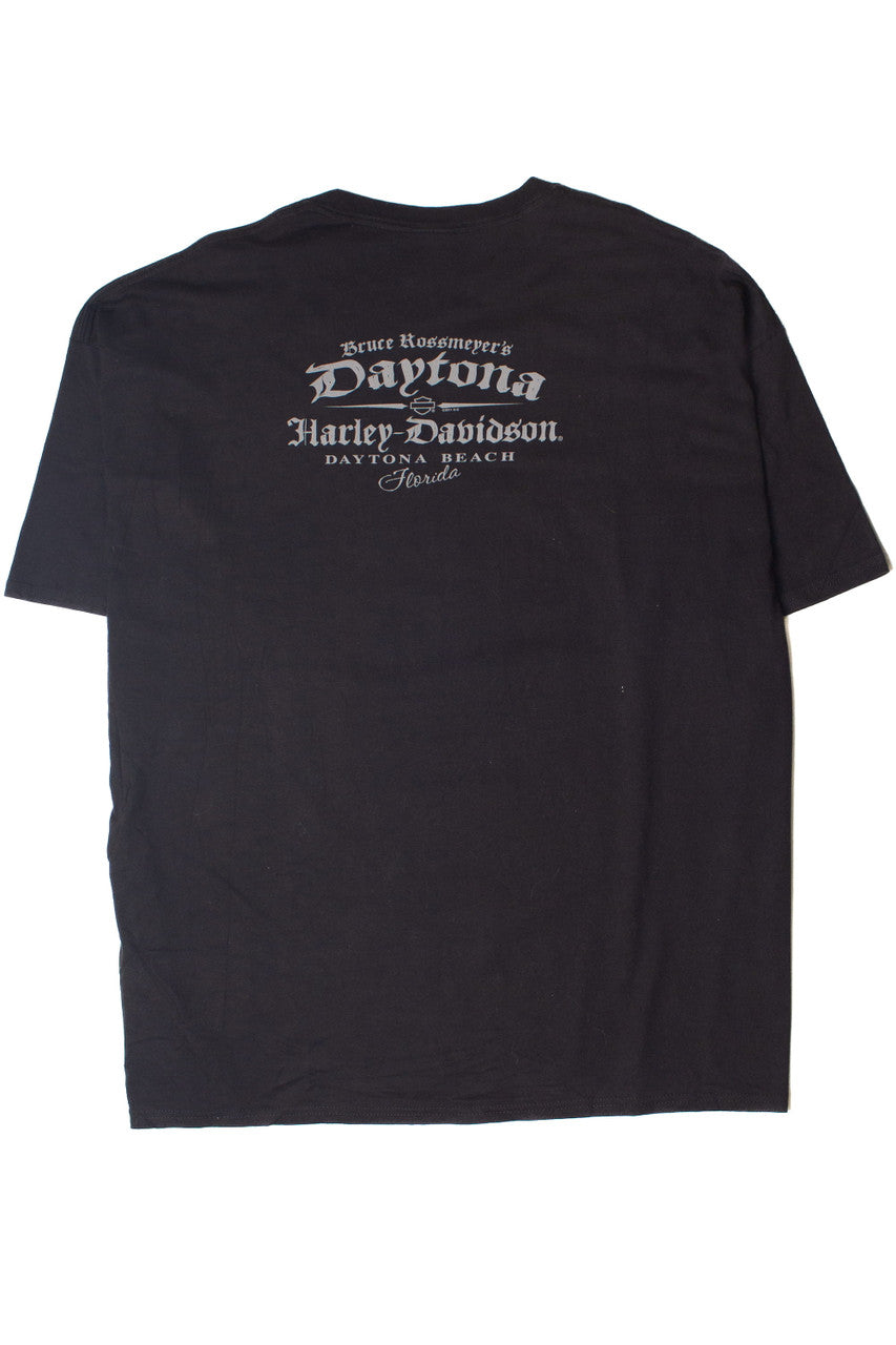 Daytona Beach Florida Eagle Harley Davidson T-Shirt (2013)