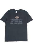 Harley Davidson "Wearing Black Until They Make Something Darker" T-Shirt