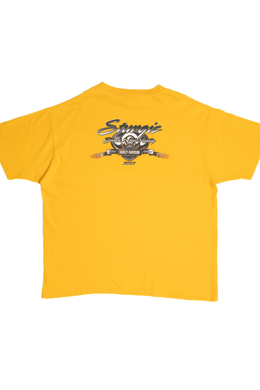Vintage 2003 Harley Davidson Sturgis "Black Hills Rally" T-Shirt