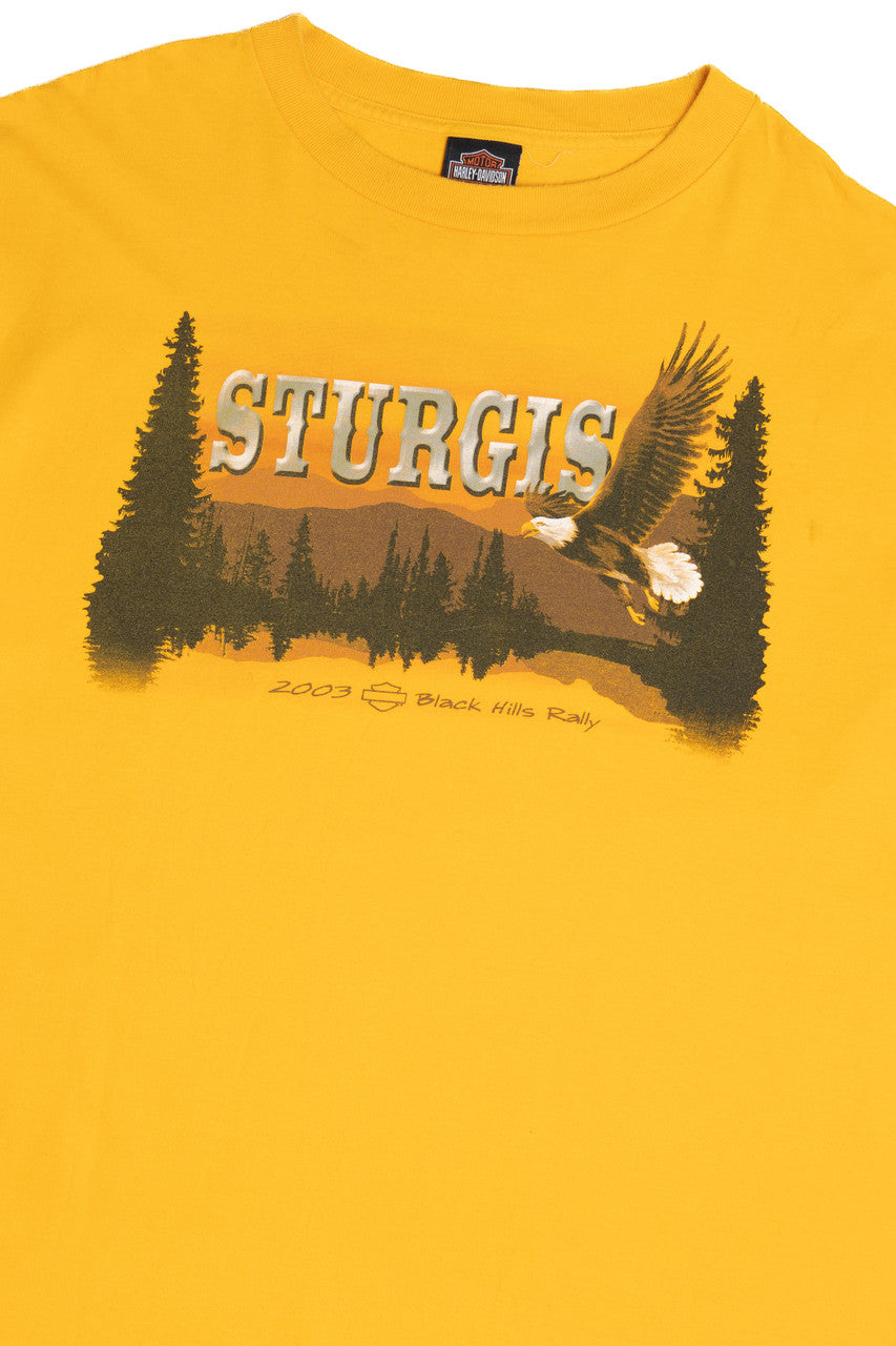 Vintage 2003 Harley Davidson Sturgis "Black Hills Rally" T-Shirt