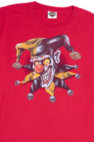 Evil Clown Jester Harley Davidson Seminole Sanford, FL T-Shirt
