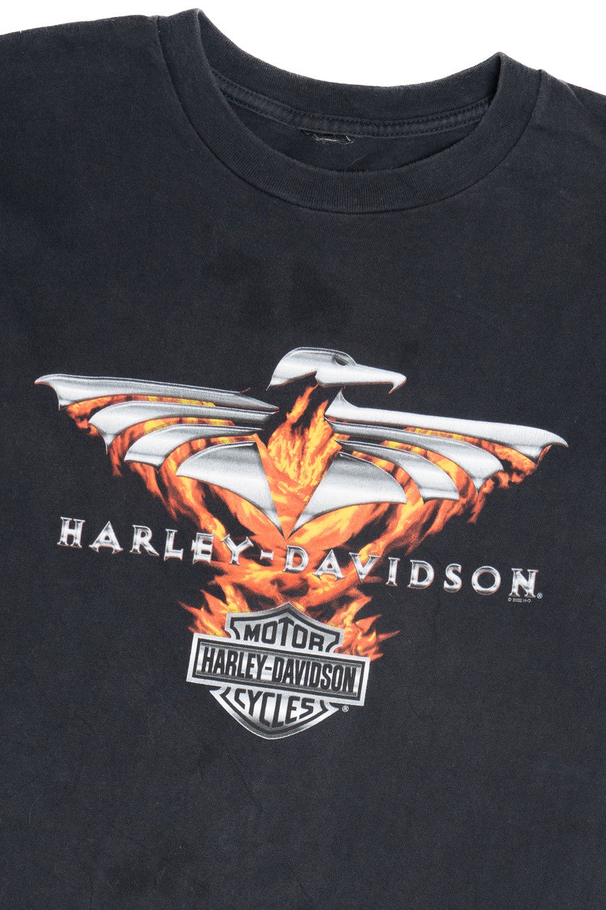Vintage Harley Davidson Chrome Type "Apache Junction, AZ" T-Shirt