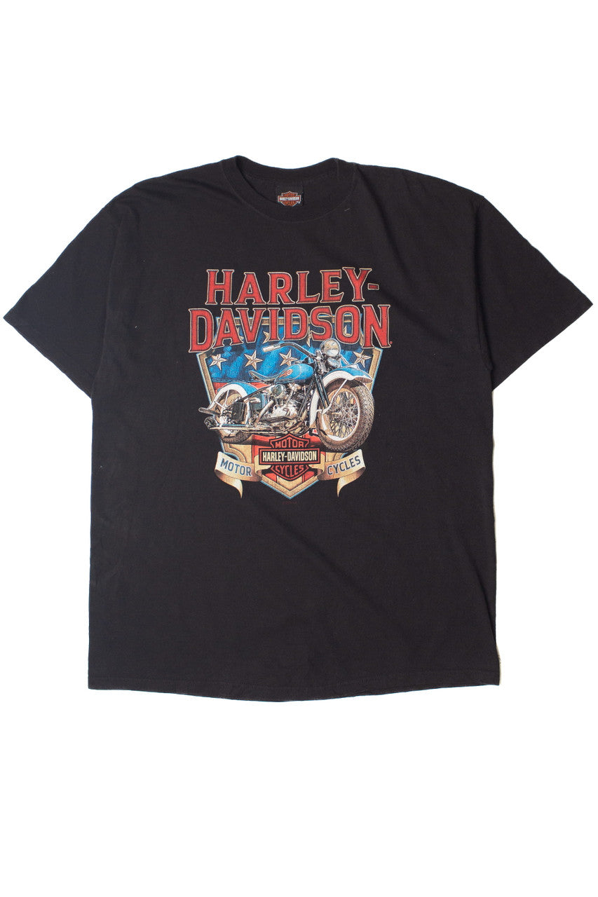 "The Legend Lives On" Allen Texas Harley Davidson T-Shirt (2022)