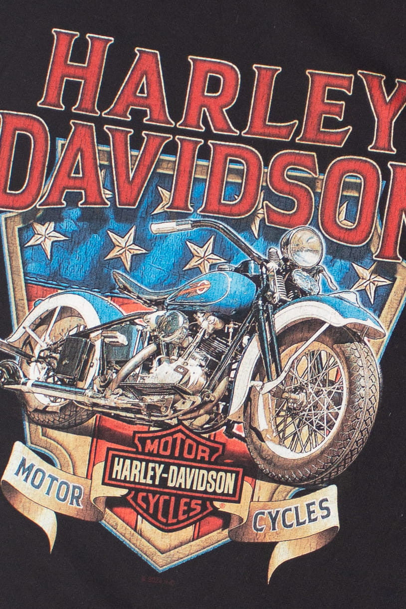 "The Legend Lives On" Allen Texas Harley Davidson T-Shirt (2022)