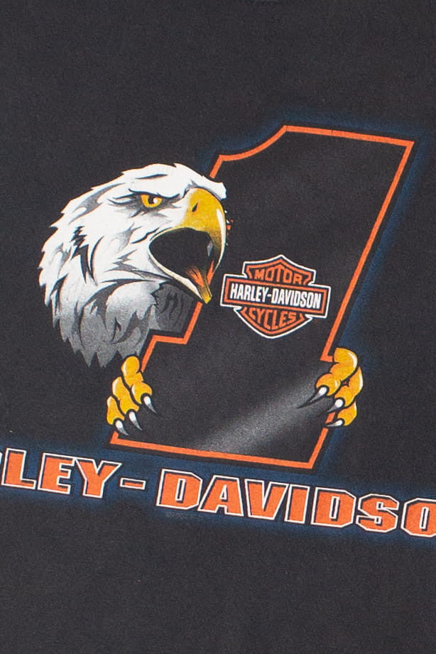 Vintage Harley Davidson World Oklahoma City Harley Davidson T-Shirt (2004)