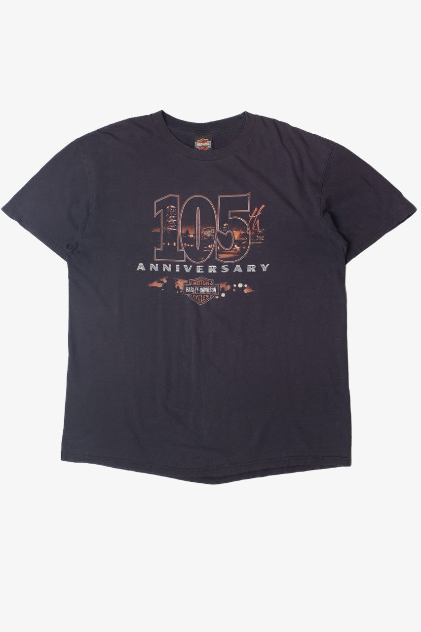 Oconomowoc Wisconsin 105th Anniversary Harley Davidson T-Shirt (2008)
