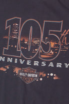 Oconomowoc Wisconsin 105th Anniversary Harley Davidson T-Shirt (2008)