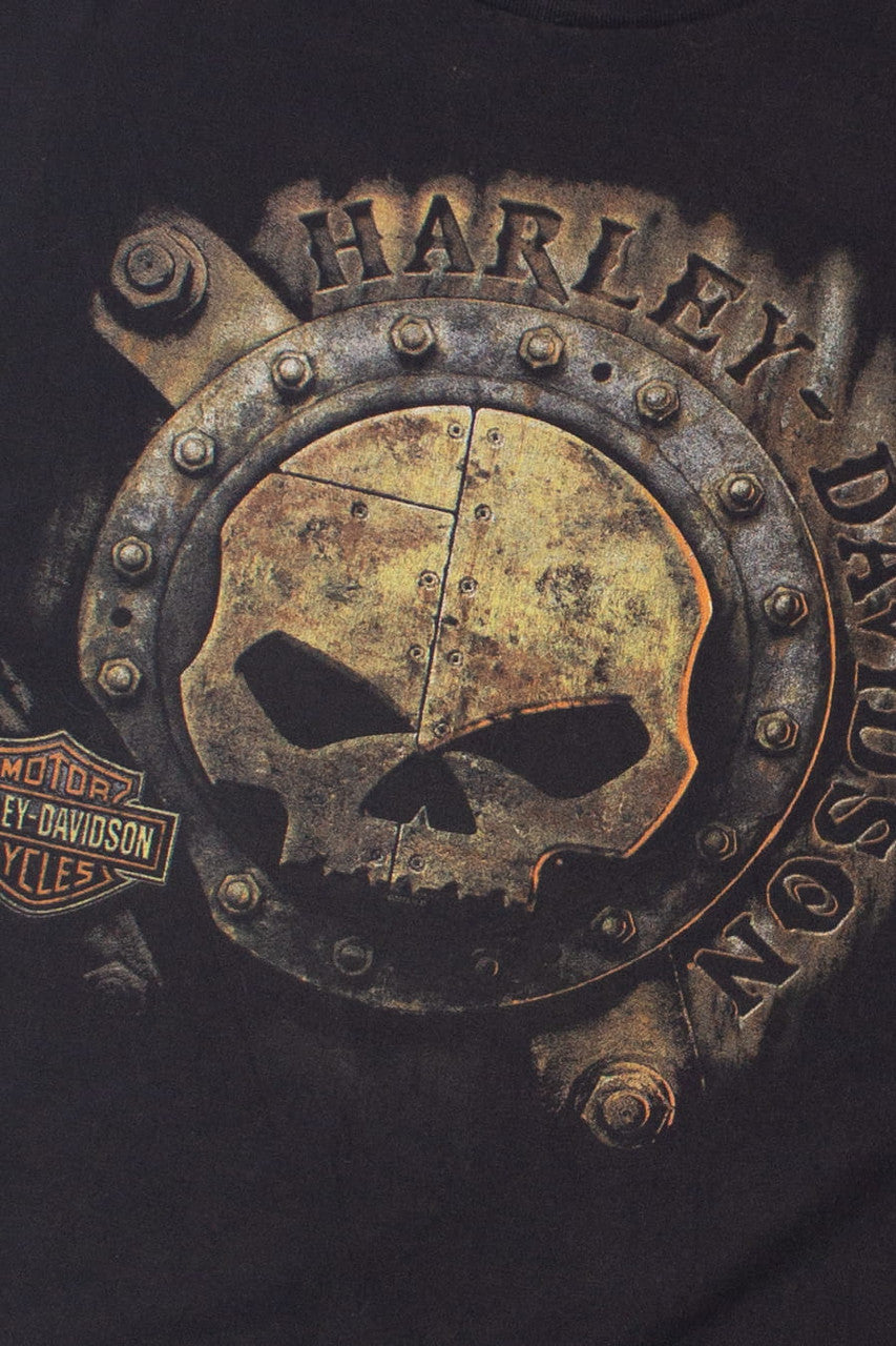 Chandler Arizona Skull Snake Harley Davidson T-Shirt (2012)