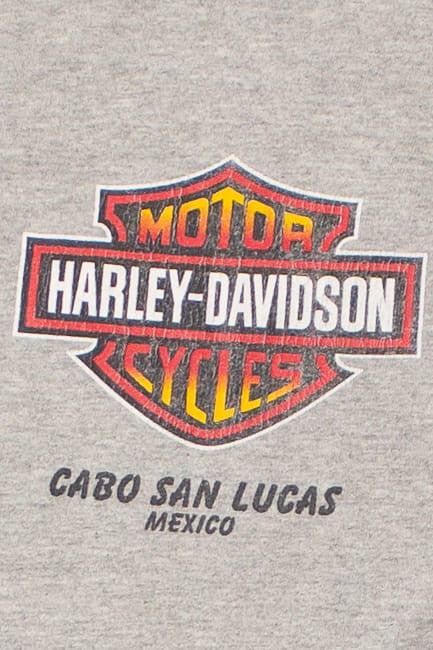 Cabo San Lucas Long Sleeve Harley Davidson T-Shirt