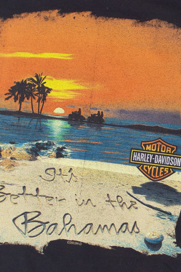 "It's Better In The Bahamas" Harley Davidson T-Shirt (2005)