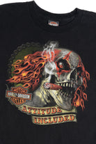 Harley Davidson "Attitude Included" Clown With Cigar T-Shirt (2010s)