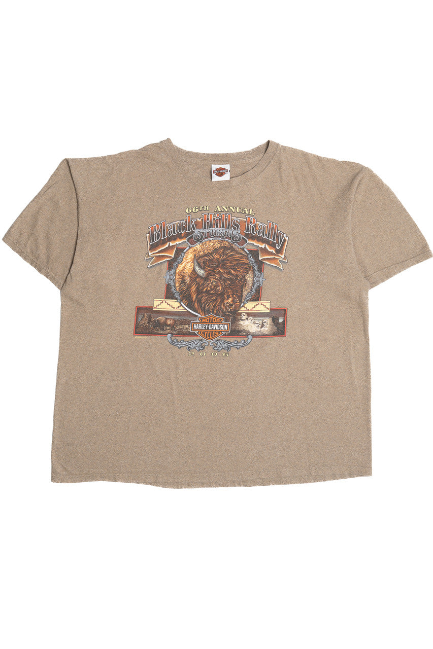 2006 Sturgis Black Hills Rally Harley Davidson T-Shirt (2000s)