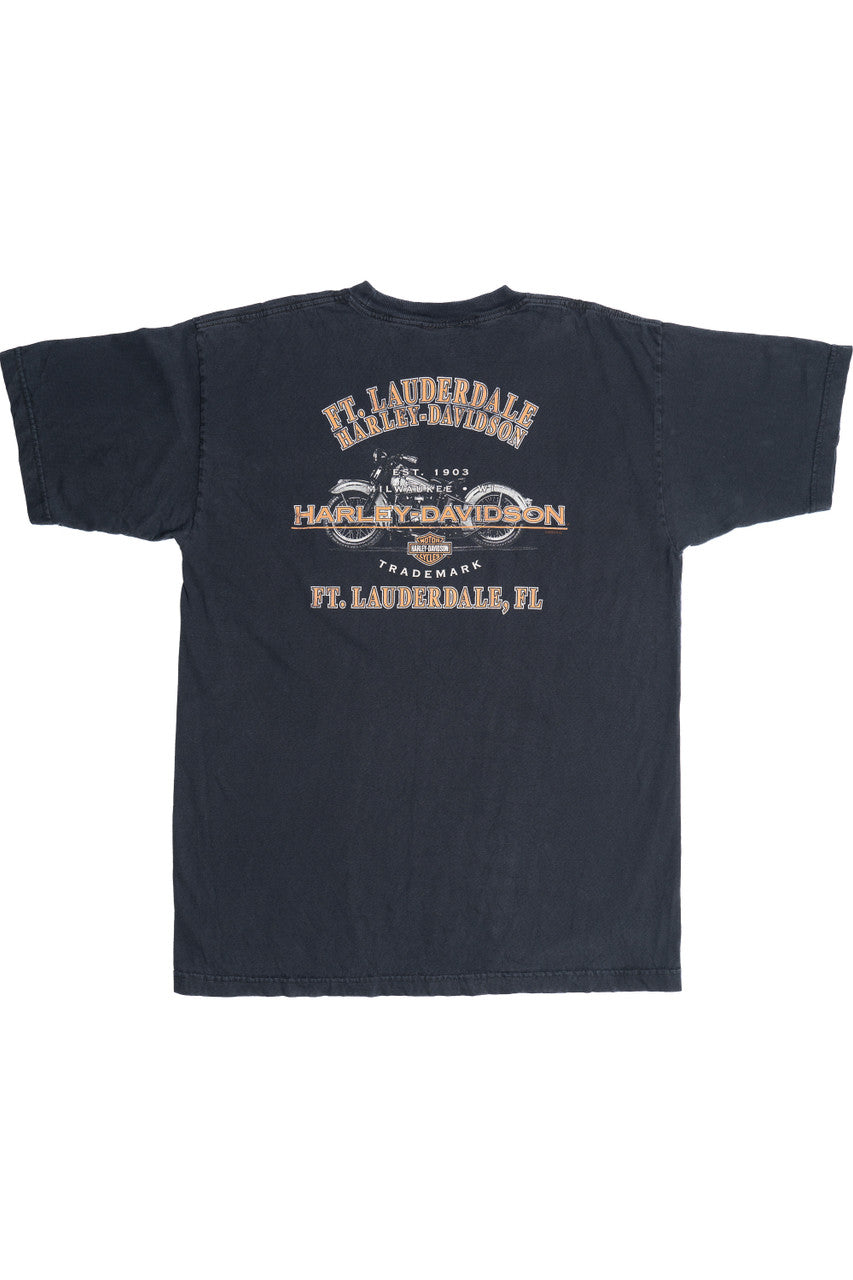 Harley Davidson "Ft. Lauderdale, FL" T-Shirt (2000s)