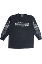 Vintage Chrome Flames Harley Davidson "Man O' War" T-Shirt (2000s)