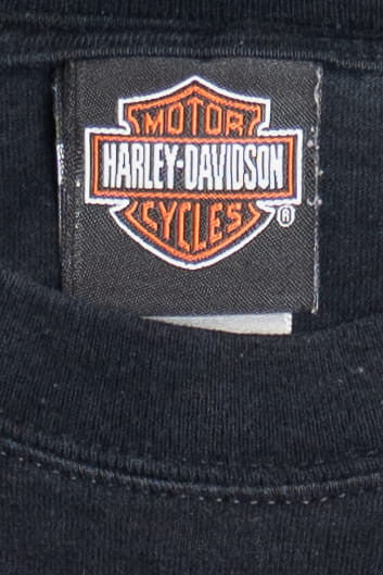 Vintage Chrome Flames Harley Davidson "Man O' War" T-Shirt (2000s)