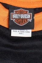 Harley Davidson Long Sleeve Hockey Jersey T-Shirt