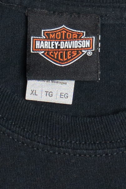 Harley Davidson Wisconsin Eagle Long Sleeve T-Shirt