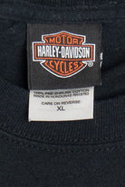 Vintage Harley Davidson "When The Road Calls" Calgary Rocky Mountains T-Shirt