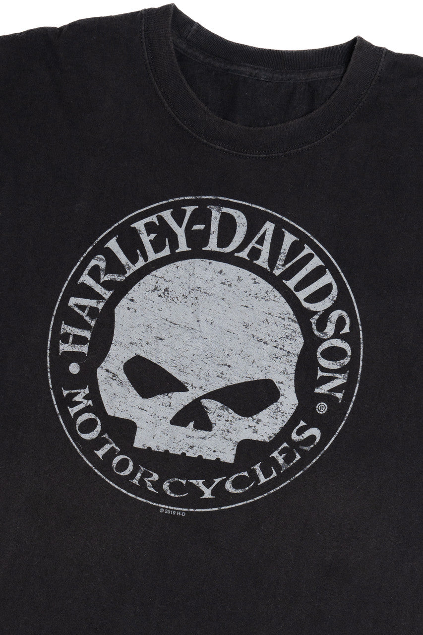 Harley Davidson "Big Sky" Montana Skull T-Shirt