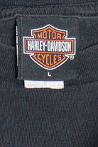 Harley Davidson Faded Flame Sleeve "Flaming Gorge" Long Sleeve T-Shirt (2000s)