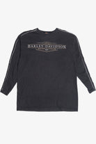 Vintage Harley Davidson "Minor's" Double Stripe Long Sleeve T-Shirt (2000s)
