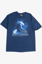 Harley Davidson Eagle Embroidered Detail T-Shirt (2010s)