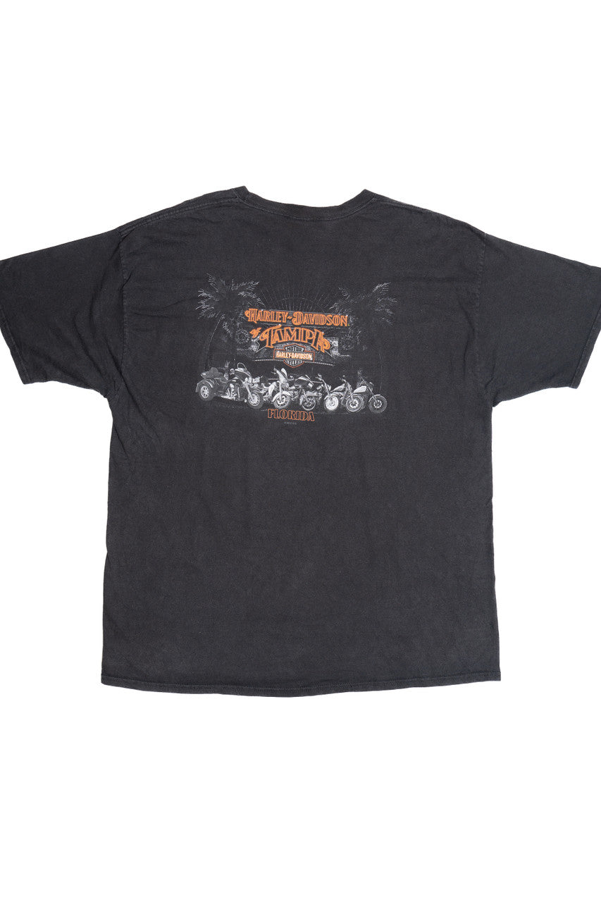 "Harley Davidson of Tampa Florida" Harley T-Shirt (2010s)